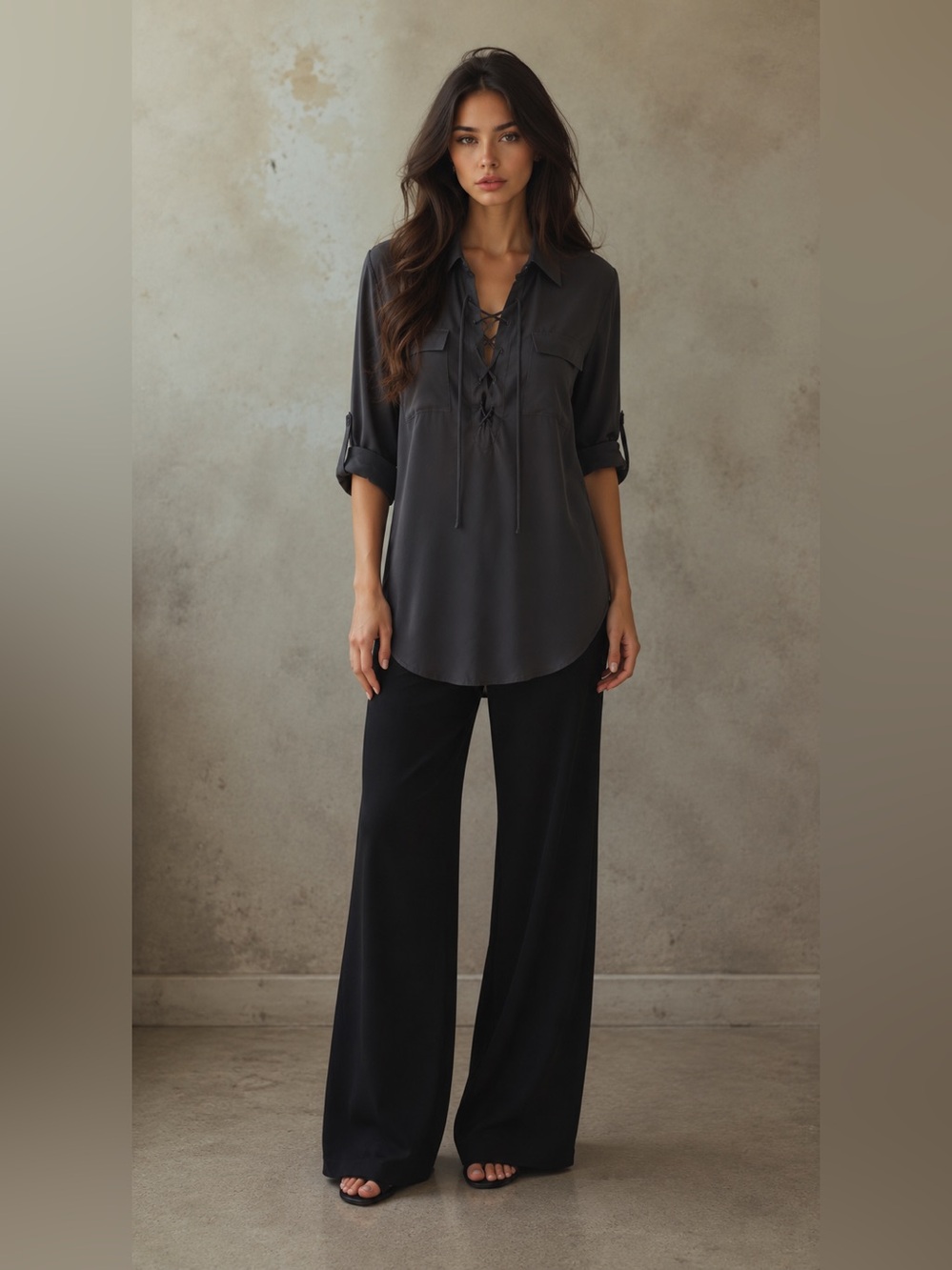 BCX Navy Blue Shirt